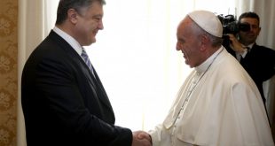 Папа Римський Франциск і Президент України Петро Порошенко. Фото: president.gov.ua