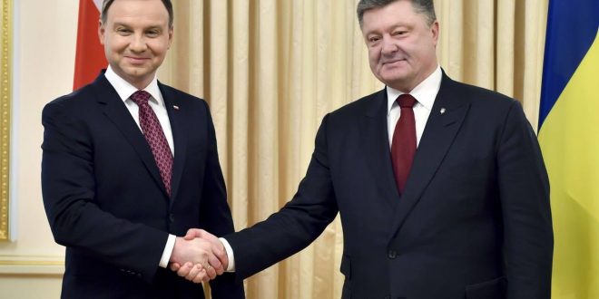 Анджей Дуда і Петро Порошено. Фото: president.gov.ua