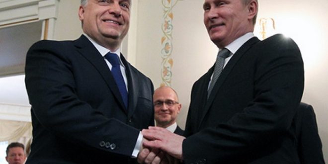 Орбан і Путін. Фото: defence-ua.com