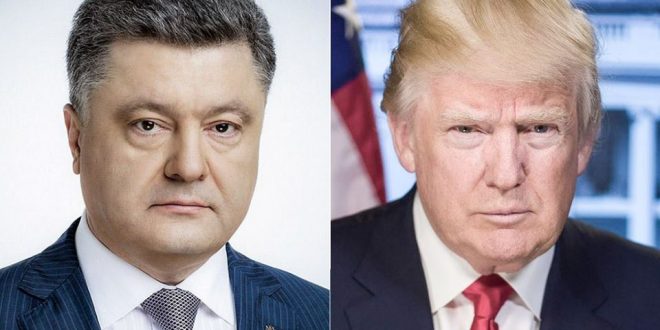 Петро Порошенко і Дональд Трамп. Фото: president.gov.ua