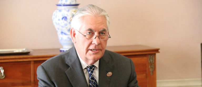 Рекс Тіллерсон. Фото: twitter.com/StateDept