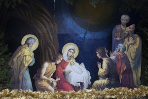 Шопка у дворі церкви великомучиника Георгія