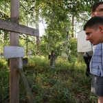 Місце масового поховання жертв трагедії в Горайці