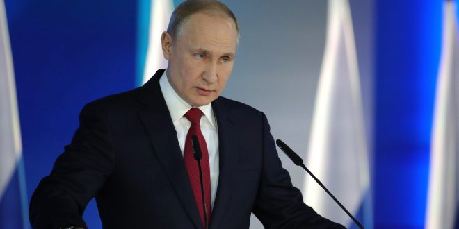 Звернення російського президента Володимира Путіна до Федеральних зборів / Фото kremlin.ru