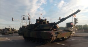 Czołg M1A1 Abrams z 1 Warszawskiej Brygady Pancernej /fot. polukr.net