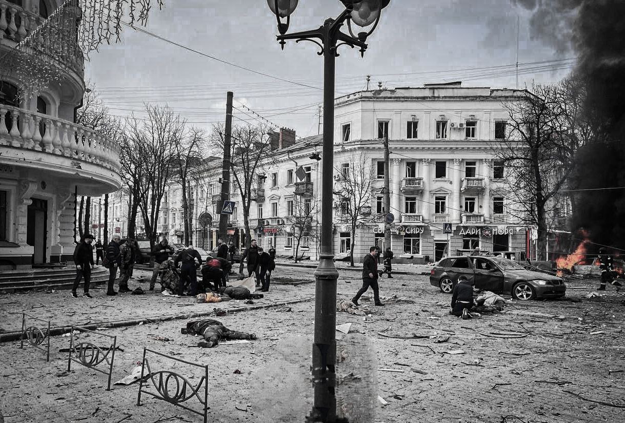 Rosja zaatakowała cywilów w Sumach: 34 osoby zginęły