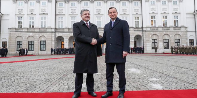 Петро Порошенко й Анджей Дуда. Фото: prezydent.pl