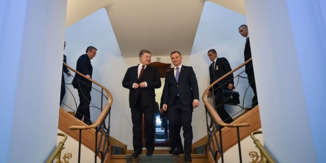 Петро Порошенко й Анджей Дуда. Фото: president.gov.ua